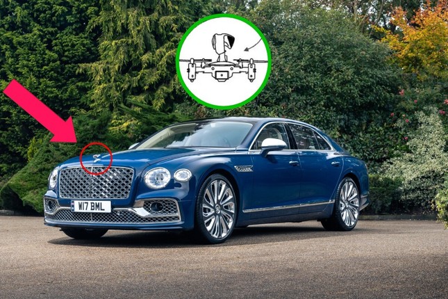 Xe siêu sang Bentley có thể sở hữu logo biết bay