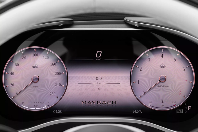 Cận cảnh mẫu mui trần 2 cửa đầu tiên của Maybach