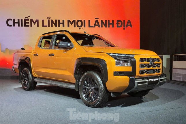 Cận cảnh Mitsubishi Triton thế hệ mới vừa ra mắt tại Việt Nam