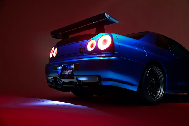 Xế cổ Nissan GT-R R34 được phục chế thành siêu xe ảnh 6