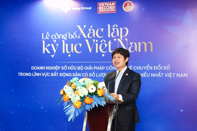 Meey Group xác lập Kỷ lục doanh nghiệp sở hữu nhiều sản phẩm công nghệ BĐS nhất Việt Nam ảnh 3