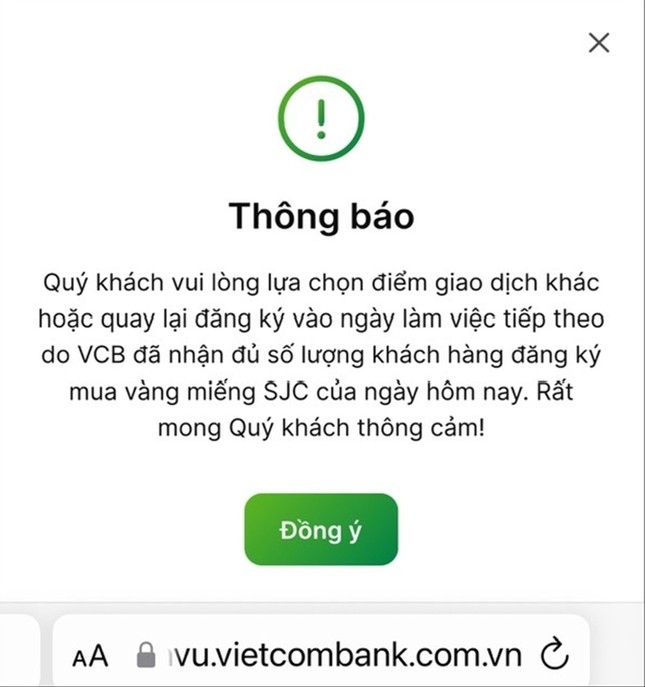 Xếp hàng trực tiếp lẫn trực tuyến mua vàng ảnh 2