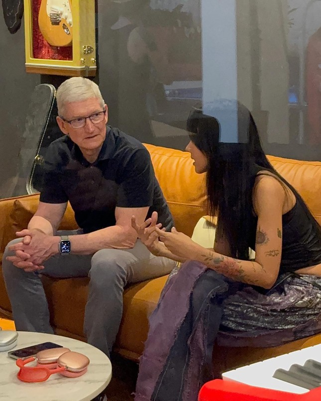 Suboi nói gì với Tim Cook tại Hà Nội? ảnh 2