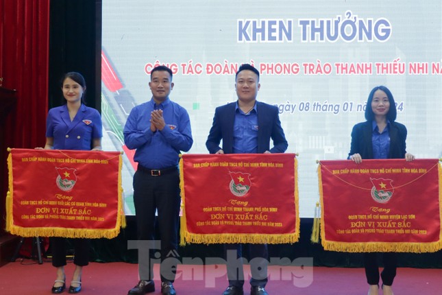 Tỉnh Đoàn Hòa Bình vượt 8/10 chỉ tiêu trong năm 2023 ảnh 3