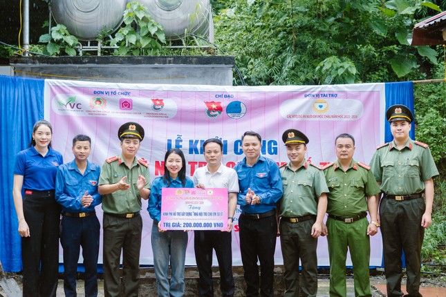 Tuổi trẻ công an Sơn La xây dựng trường học cho trẻ em vùng khó khăn ảnh 5