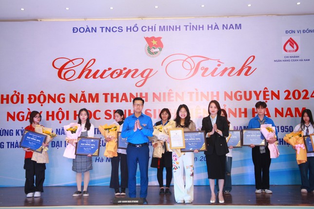 Tỉnh Đoàn Hà Nam khởi động Năm Thanh niên tình nguyện 2024 ảnh 4