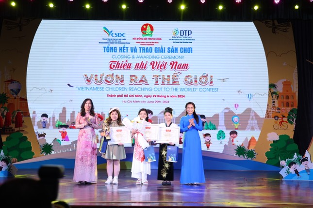 Thiếu nhi Hải Phòng giành giải nhất sân chơi 'Thiếu nhi Việt Nam - Vươn ra thế giới' 2024 ảnh 2