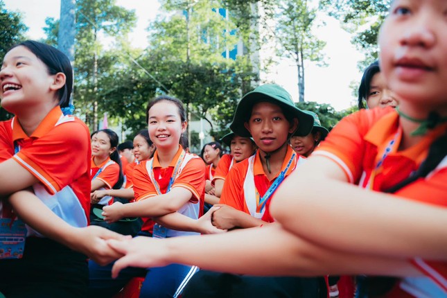 Đại sứ thiếu nhi nắm tay vun đắp tình cảm hữu nghị Việt Nam - Lào - Campuchia ảnh 3