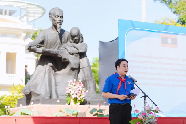 Đại sứ thiếu nhi nắm tay vun đắp tình cảm hữu nghị Việt Nam - Lào - Campuchia ảnh 2