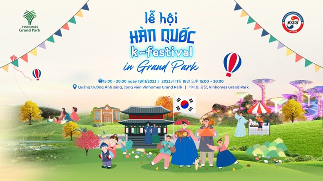 Vinhomes tổ chức sự kiện 'K-Festival In Grand Park' với nhiều hoạt động độc đáo ảnh 1