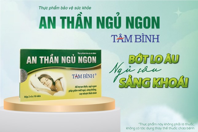 Tìm lại giấc ngủ vẹn tròn với TPBVSK An thần ngủ ngon Tâm Bình ảnh 2