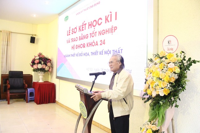 25 sinh viên mỹ thuật ứng dụng Trường ĐH KD&CN Hà Nội nhận bằng tốt nghiệp ảnh 2