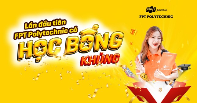 Lần đầu tiên, Trường Cao đẳng FPT Polytechnic tung học bổng 'khủng' tổng trị giá lên đến 80 tỷ ảnh 1