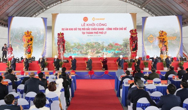 Hà Nam khởi công tổ hợp dự án Khu đô thị mới Bắc Châu Giang 35.000 tỷ đồng ảnh 2