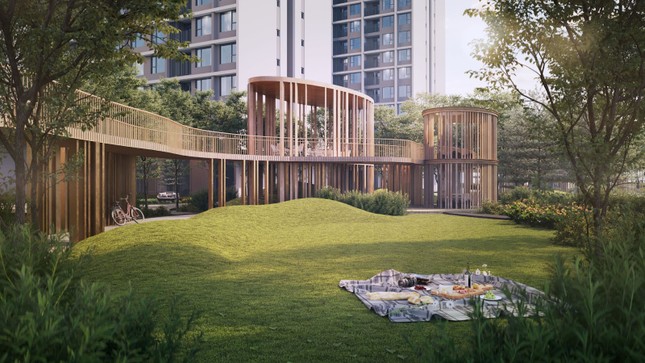 Chất sống 'kép' năng động hòa nhịp an nhiên tại Lumi Hanoi ảnh 3