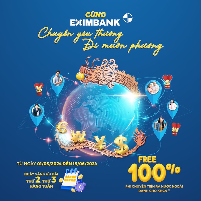 Eximbank triển khai chương trình ưu đãi phí ảnh 1