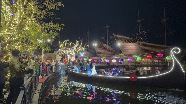 Siêu đám cưới Ấn Độ độc nhất vô nhị tại 'điểm hẹn di sản' VinWonders Nam Hội An ảnh 5