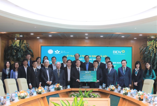 BIDV tài trợ 16 tỷ đồng để đào tạo nâng cao năng lực khám chữa bệnh Nhi khoa ảnh 2