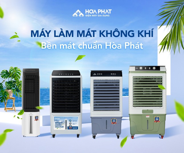 Điện máy gia dụng Hoà Phát ra mắt bộ sưu tập quạt điện và máy làm mát không khí mới ảnh 1