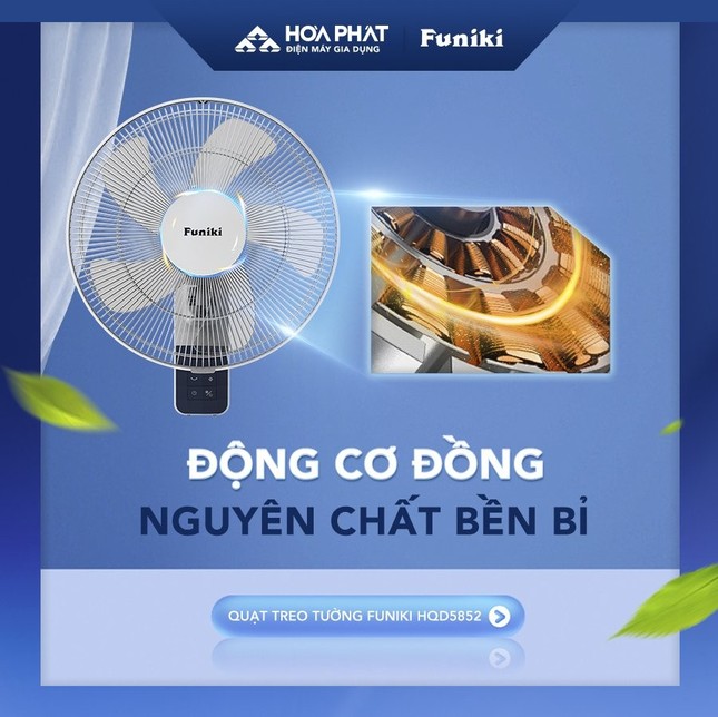 Điện máy gia dụng Hoà Phát ra mắt bộ sưu tập quạt điện và máy làm mát không khí mới ảnh 4