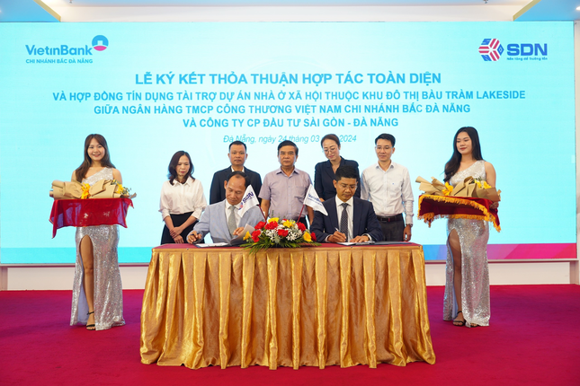 Vietinbank ký kết hợp tác cho vay dự án The Ori Garden ảnh 1