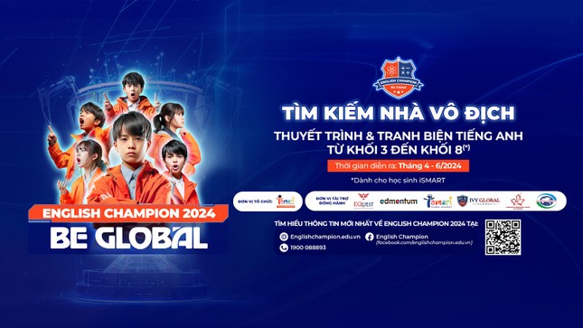 English Champion 2024 - Be Global: Tìm kiếm nhà vô địch toàn quốc ảnh 1