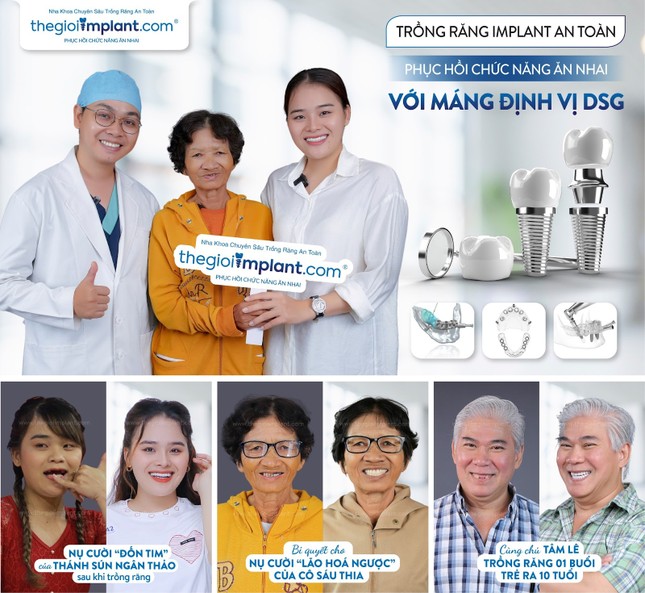 Nha khoa Thế Giới Implant ứng dụng công nghệ mới trong cấy ghép răng ảnh 1