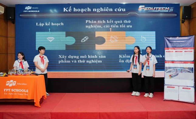 Học sinh Hải Phòng đắm mình trải nghiệm công nghệ tại sự kiện F-Edutech ảnh 2