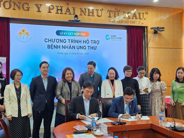 Lễ ký kết hợp tác toàn diện giữa Công ty TNHH Gene Solutions Lab và Bệnh viện Phụ sản Trung Ương ảnh 1
