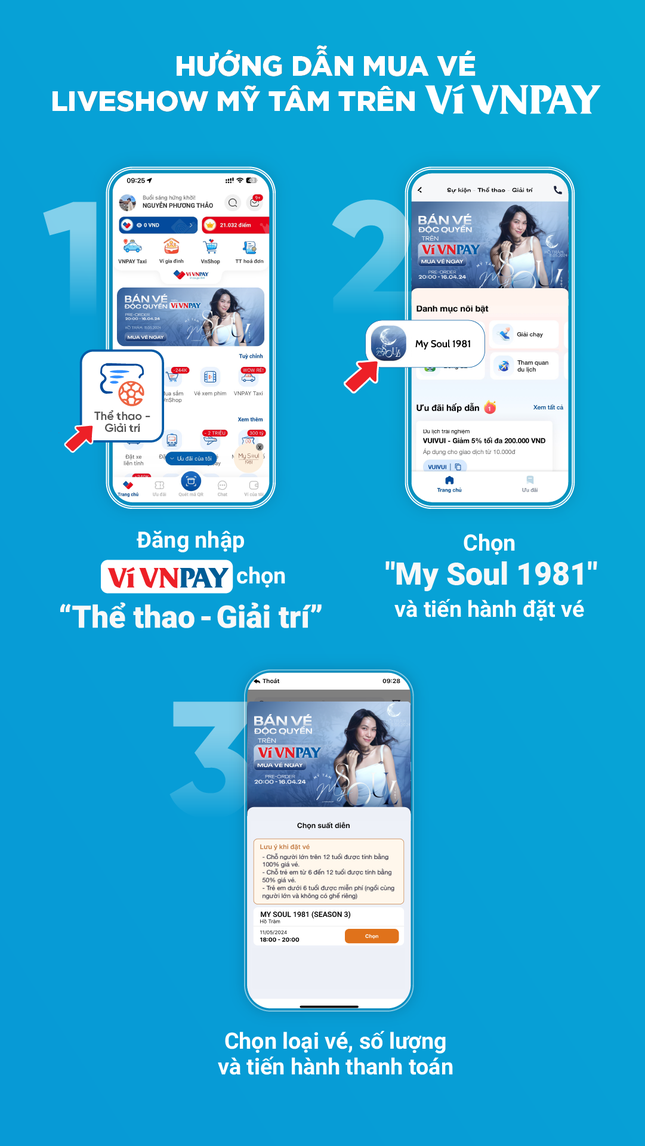 Tại sao ví VNPAY trở thành kênh bán vé độc quyền liveshow My Soul 1981 mùa 3 của Mỹ Tâm? ảnh 4