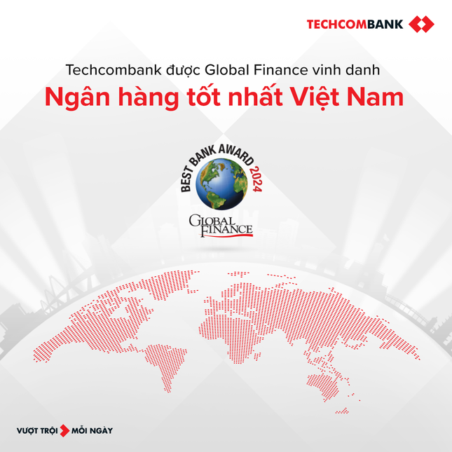 Techcombank được Global Finance vinh danh là ngân hàng tốt nhất Việt Nam ảnh 2