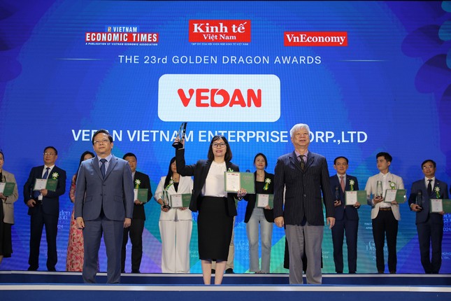 Vedan Việt Nam lần thứ 3 được vinh danh tại giải thưởng Rồng Vàng 2024 ảnh 1