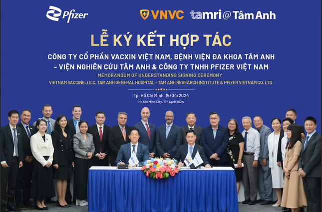 Pfizer Việt Nam, VNVC và Tâm Anh công bố hợp tác về nâng cao giải pháp chăm sóc sức khỏe tại Việt Nam ảnh 1