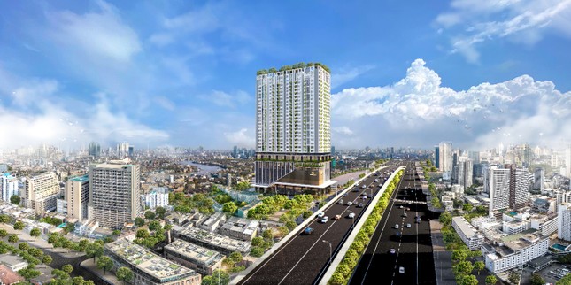 Tưng bừng lễ cất nóc tổ hợp căn hộ cao cấp Capital Elite ảnh 3