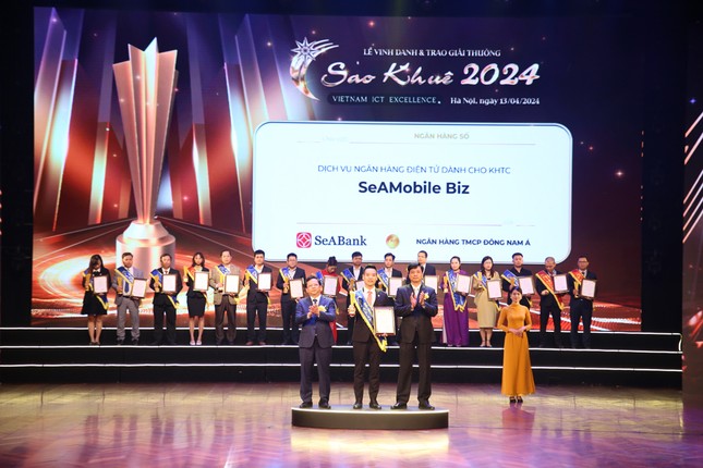 SeAMobile Biz của SeABank được vinh danh tại giải thưởng Sao Khuê ảnh 1