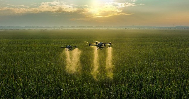 AgriDrone Việt Nam ra mắt thế hệ máy bay nông nghiệp mới DJI Agras T50 và DJI Agras T25 ảnh 1