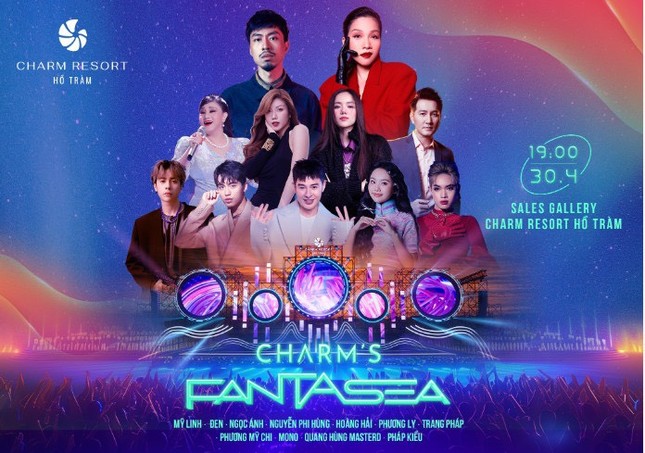 Hồ Tràm: Đón lễ 30/4 cùng loạt sao ‘khủng’ tại Charm Fantasea 2024 ảnh 3