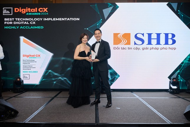 SHB là đại diện ngân hàng Việt Nam đầu tiên, duy nhất giành cú đúp giải thưởng tại Digital CX Awards 2024 ảnh 1