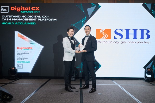 SHB là đại diện ngân hàng Việt Nam đầu tiên, duy nhất giành cú đúp giải thưởng tại Digital CX Awards 2024 ảnh 2