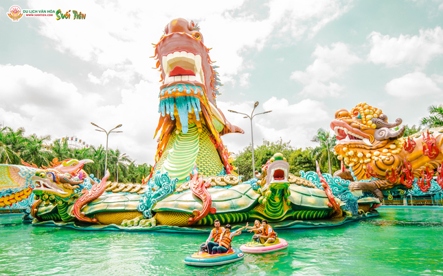 Chạm vào thiên đường vui chơi giải trí mùa hè tại Suối Tiên ảnh 4