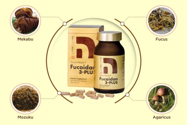 Phục hồi sức đề kháng tốt hơn khi kết hợp nhiều loại fucoidan trong cùng một sản phẩm ảnh 1
