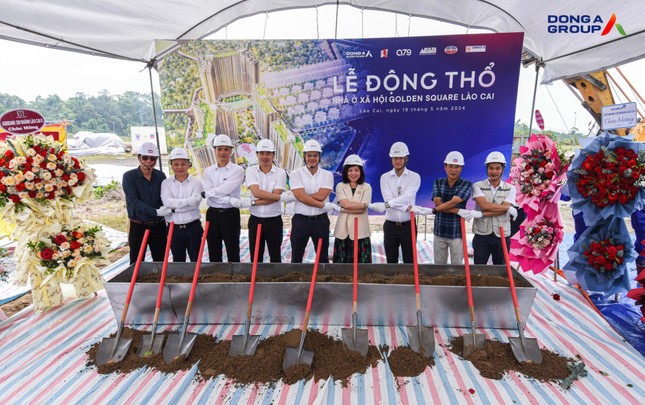 Động thổ dự án nhà ở xã xội Golden Square Lào Cai ảnh 2