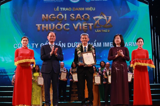 Imexpharm vinh dự nhận giải thưởng 'Ngôi sao thuốc Việt’ lần thứ II ảnh 1