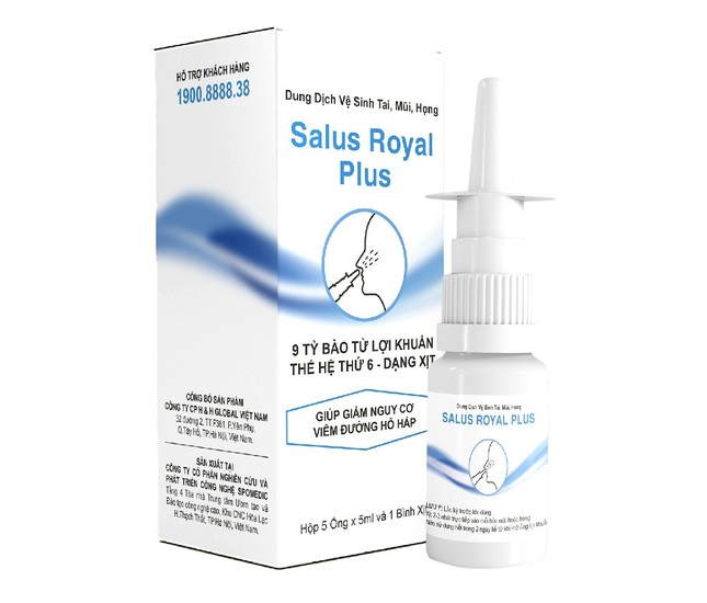  Salus Royal Plus - Tạm biệt viêm mũi dị ứng - Hiệu quả, an toàn, dùng lâu dài không phụ thuộc, không tác dụng phụ ảnh 1
