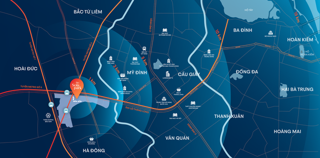 The Sola Park sở hữu vị trí vàng – kết nối đa chiều tại đại đô thị phía Tây ảnh 2