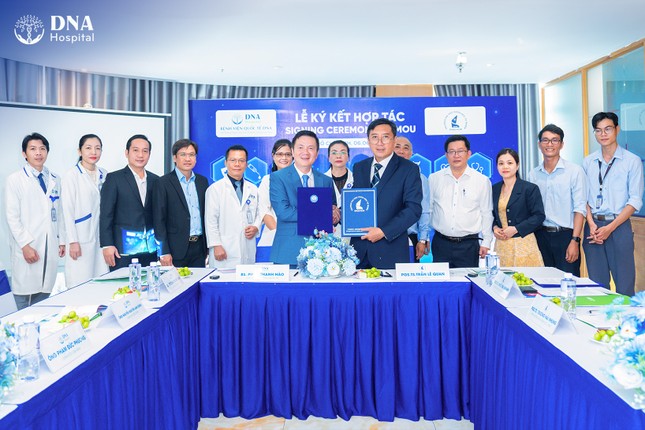 Bệnh viện Quốc tế DNA ký kết hợp tác nghiên cứu và ứng dụng tế bào gốc cùng Trường ĐHKH&TN ĐHQG Tp. Hồ Chí Minh ảnh 2