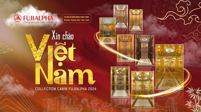 Thang máy FUJIALPHA cho ra mắt bộ sưu tập thiết kế cabin mang đậm bản sắc Việt ảnh 1