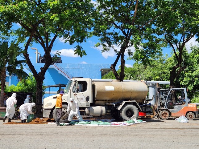 VWS diễn tập phòng ngừa và ứng phó sự cố tràn dầu, hoá chất ảnh 2