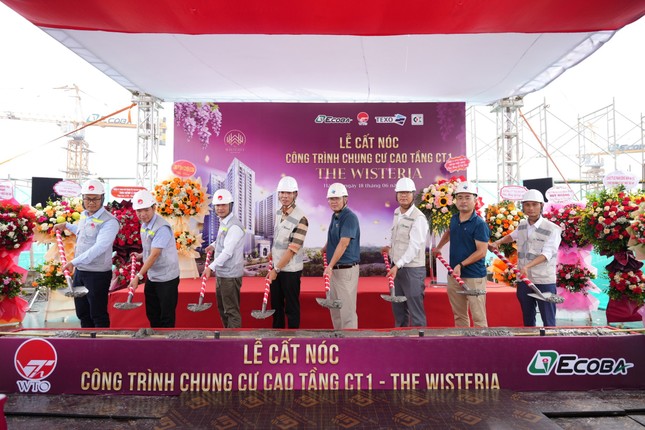 Dự án The Wisteria cất nóc vượt tiến độ ảnh 1