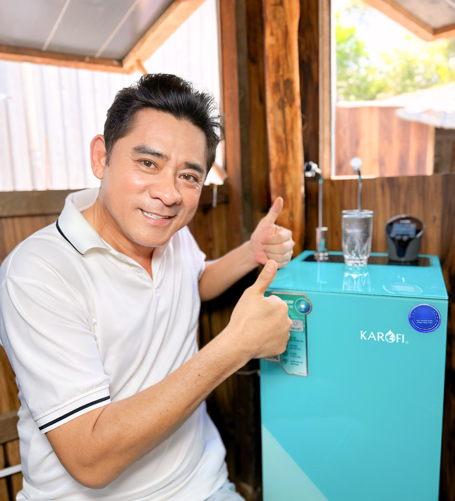 Diễn viên Huỳnh Anh Tuấn tiết lộ giải pháp an tâm sống khỏe khi nguồn nước ô nhiễm ảnh 1